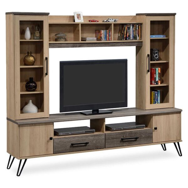 Bruno pakoworld TV Cabinet in viscount - toro  color  200x39x170cm 123-000099