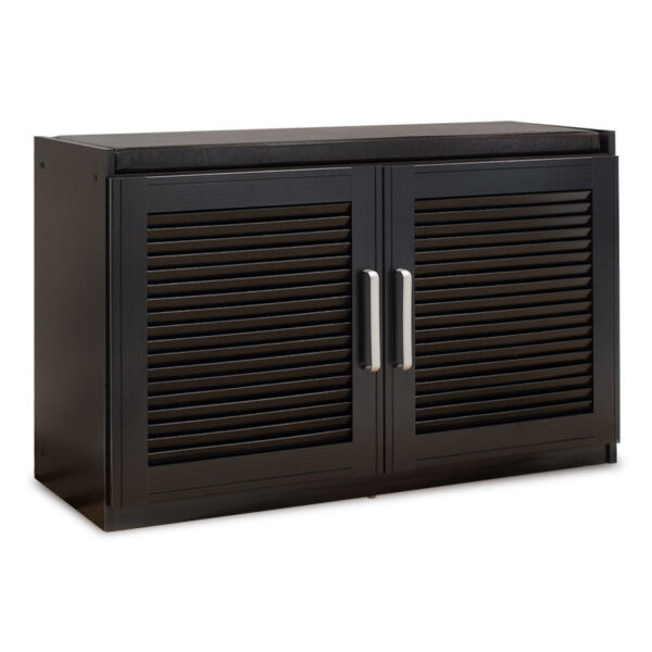 Shoe cabinet stool Crispy pakoworld 9 pairs wenge 94x34.5x60cm 123-000139