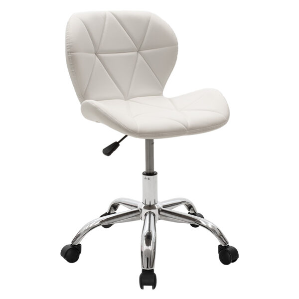 Office chair Frea II pakoworld PU in white color 127-000028