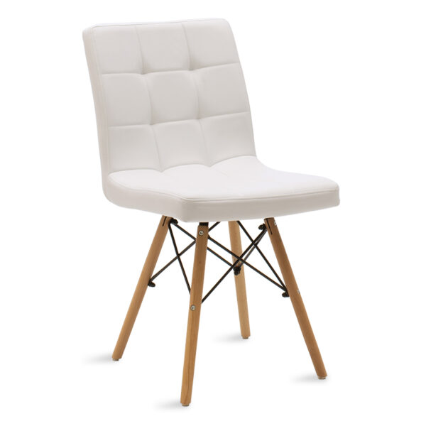 Chair Cian II pakoworld PU white-oak leg 127-000030