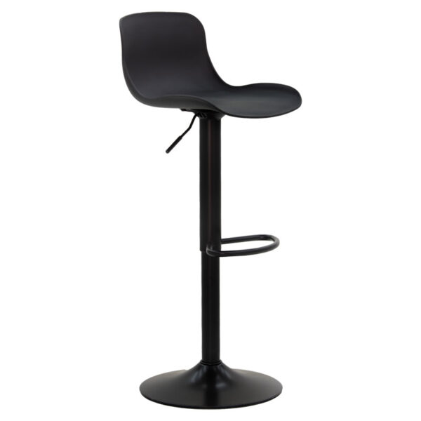 Bar stool Walden pakoworld PP black 127-000087