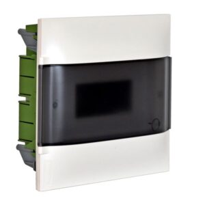Χωνευτός Πίνακας Διάφανη Πόρτα 1x12M IP40 legrand 235mmX328mmX102mm – 135151