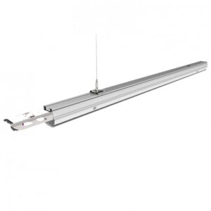LED Γραμμικό Κρεμαστό Φωτιστικό 150cm Λευκό Linkable Dimmalbe 50W V-TAC Double Asymmetric Lens 8000lm Φυσικό Λευκό 4000K Master - 1362