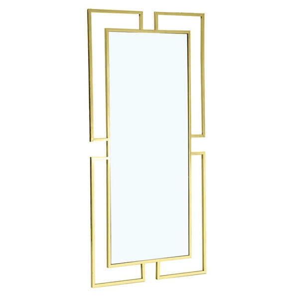 Mirror Focus pakoworld metal golden 90x2x180cm 138-000016