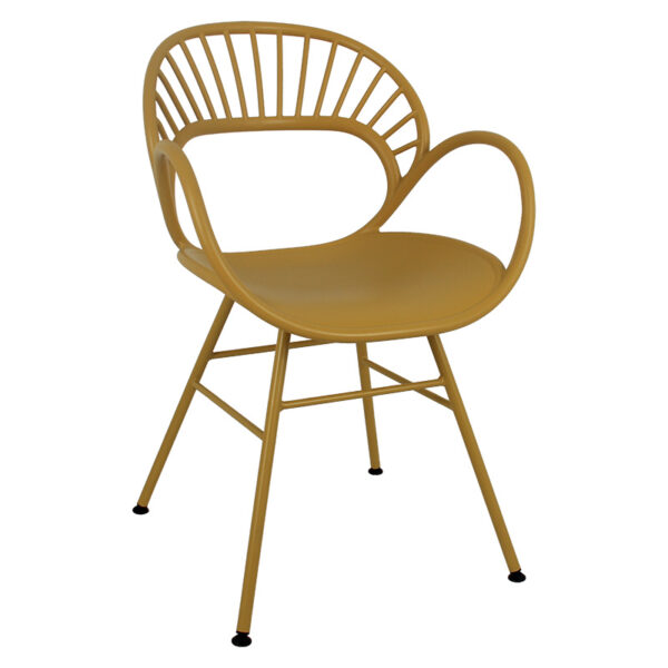 Armchair Rudy pakoworld PP yellow 139-000022
