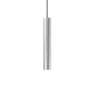 IDEAL LUX Κρεμαστό Φωτιστικό LOOK 1xGU10 Ασημί Χρώματος - 141800
