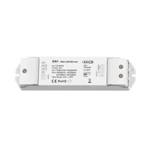 DALI LED DIMMER 5A*2CH 12-48VDC (PUSH BOTTON) DA1 EUROLAMP - 145-71600