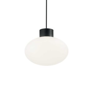 IDEAL LUX Κρεμαστό Φωτιστικό CLIO 1xE27 IP44 Μαύρου Χρώματος - 144245