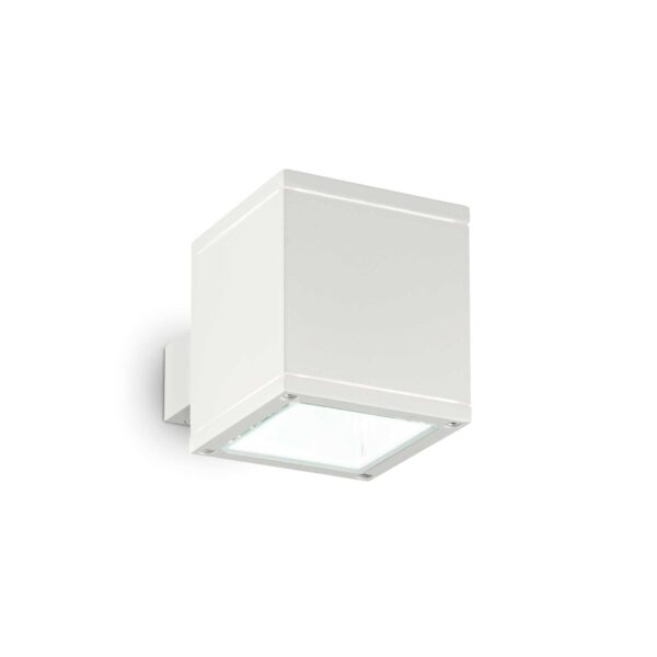 IDEAL LUX Φωτιστικό Τοίχου Βεράντας SNIF 1xG9 IP44 Λευκού Χρώματος - 144276