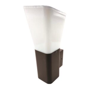 ΑΠΛΙΚΑ ΤΟΙΧΟΥ ΤΕΤΡΑΓΩΝΗ Ε27 96X122X250 IP54 ΓΚΡΙ EUROLAMP - 145-20612