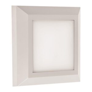 ΦΩΤΙΣΤΙΚΟ ΤΟΙΧΟΥ SLIM LED 3W IP65 230V 125X125MM ΛΕΥΚΟ PRO EUROLAMP - 145-52004