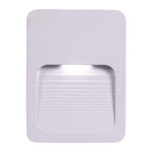 ΑΠΛΙΚΑ ΤΟΙΧΟΥ SLIM LED 2W 120X90X12 3000K IP65 ΛΕΥΚΗ PLUS EUROLAMP - 145-52102