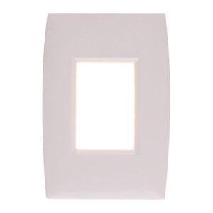 ΑΠΛΙΚΑ ΤΟΙΧΟΥ ΧΩΝΕΥΤΗ SLIM LED 2W 83X123X35 3000K IP65 ΛΕΥΚΗ PLUS EUROLAMP - 145-52103
