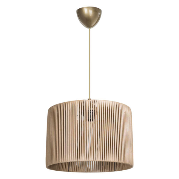 Ceiling light PWL-1118 pakoworld Å27 natural D30x75cm 147-000063