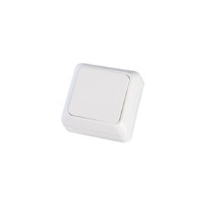 Διακόπτης εξωτερικός Mini Λευκός EUROLAMP - 147-12240