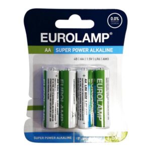 ΜΠΑΤΑΡΙΑ ΑΛΚΑΛΙΚΗ 1.5 V ΑΑ LR6 EUROLAMP - 147-24101