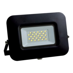 ΠΡΟΒΟΛΕΑΣ LED SMD ΒΑΣΗ 360° PLUS 20W ΜΑΥΡΟΣ IP65 3000K PLUS EUROLAMP - 147-69321