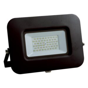 ΠΡΟΒΟΛΕΑΣ LED SMD ΒΑΣΗ 360° PLUS 50W ΜΑΥΡΟΣ IP65 6500K PLUS EUROLAMP - 147-69331