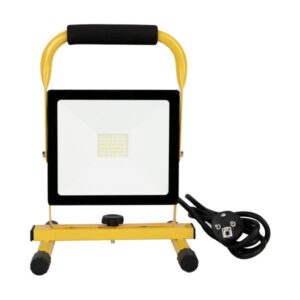 ΠΡΟΒΟΛΕΑΣ ΦΟΡΗΤΟΣ LED SMD 10W 4000K IP65 ΜΑΥΡΟΣ PLUS EUROLAMP - 147-69370