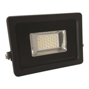 ΠΡΟΒΟΛΕΑΣ LED SMD 20W 12V/24V DC 4000K IP65 ΜΑΥΡΟΣ PLUS EUROLAMP - 147-69381