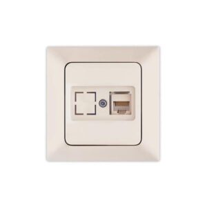 ΠΡΙΖΑ DATA CAT 6 RJ 45 MONH ΜΠΕΖ EUROLAMP ΝΕAD - 152-16115
