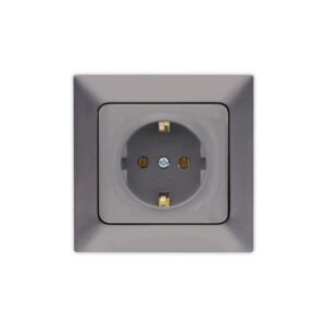 ΠΡΙΖΑ ΣΟΥΚΟ ΠΡΟΣΤΑΣΙΑΣ 16A ΓΡΑΦΙΤΗΣ EUROLAMP ΝΕAD - 152-16301