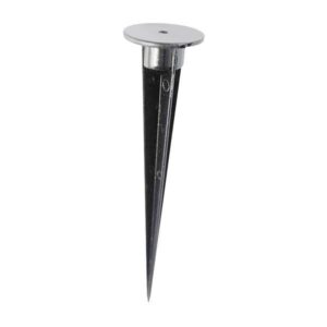 BAΣH ΚΗΠΟΥ ΚΑΡΦΩΤΗ ΜΕΤΑΛΛΙΚΗ ΓΚΡΙ EUROLAMP 147-22405