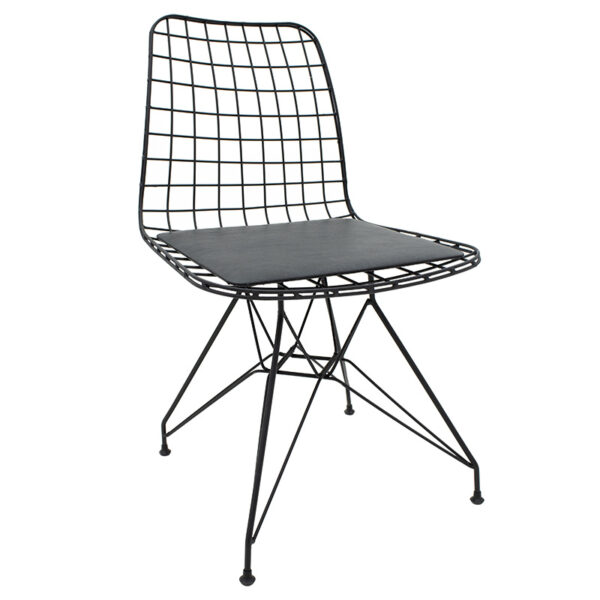 Chair Sakai pakoworld PU black-black leg 190-000003