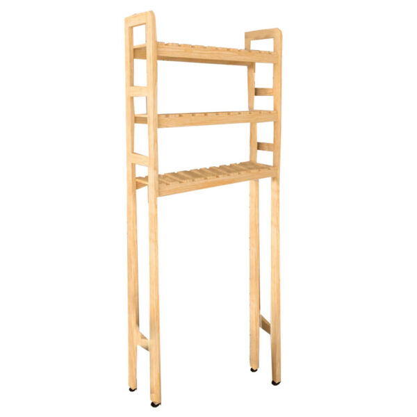 Laundry cabinet Godric pakoworld natural 70x21x150cm 197-000164