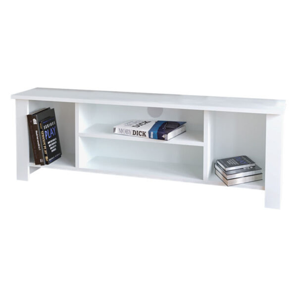 Tv stand Tserium pakoworld melamine white 120x30x45cm 197-000168
