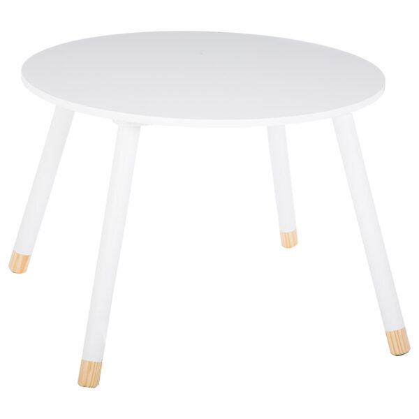 Children's table Playful pakoworld white-natural D60x43,5cm 199-000260