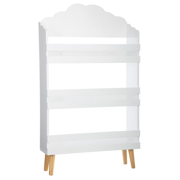 Children's bookcase Cloud pakoworld white 58x18x100 cm 199-000330