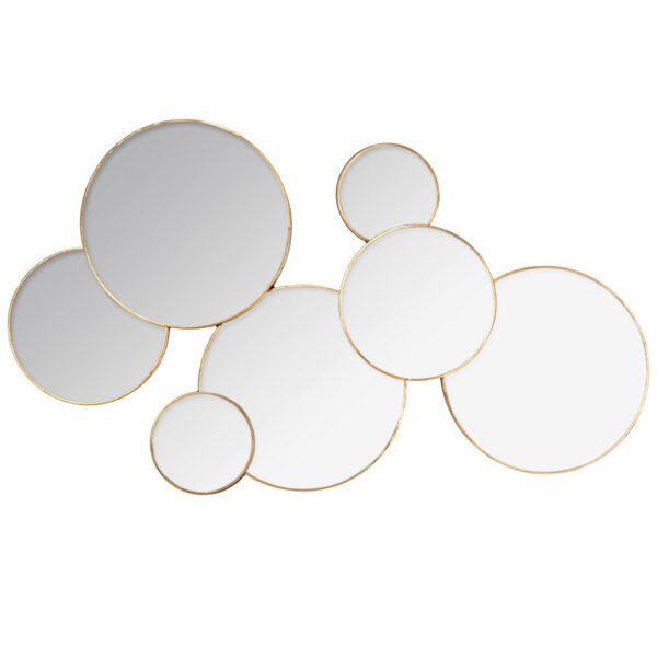 Mirror Haloring  pakoworld metal gold 61x2.5x36.5cm 199-000517