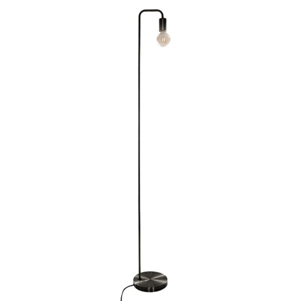 Floor lamp Keli pakoworld E27 40W black D20x150cm 199-000535