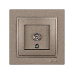 ΠΡΙΖΑ TV F CONNECTOR  LIGHT FUME EUROLAMP - 152-10542