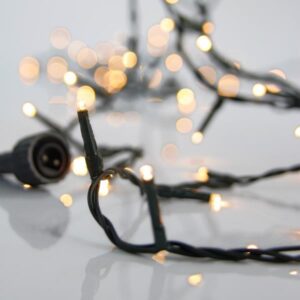 ΣΕΙΡΑ, 700 LED 3mm, 31V ΜΕΤΑΣΧΗΜΑΤΙΣΤΗ, 4 ΕΠΕΚΤΑΣΕΙΣ ΩΣ 2 ΣΕΤ,  ΠΡΑΣΙΝΟ PVC ΚΑΛΩΔΙΟ, ΘΕΡΜΟ ΛΕΥΚΟ LED, ΑΝΑ 5cm, ΠΡΟΕΚΤΑΣΗ ΠΑΡΟΧΗΣ 3m, ΙΡ44 EUROLAMP - 600-15561