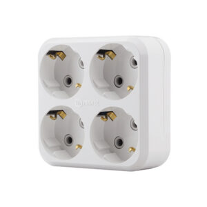 ADAPTOR ΣΟΥΚΟ 4ΠΛΟΣ ΤΕΤΡΑΓΩΝΟ 16Α MAKEL - 2-M10001205