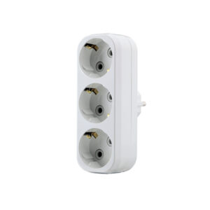 ADAPTOR ΣΟΥΚΟ 3ΠΛΟΣ ΚΑΘΕΤΟ 16Α MAKEL - 2-M10033