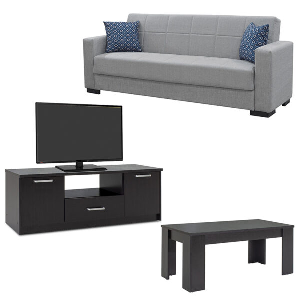 Student's lounge set New Living 1 pakoworld 3 pcs 200-000670