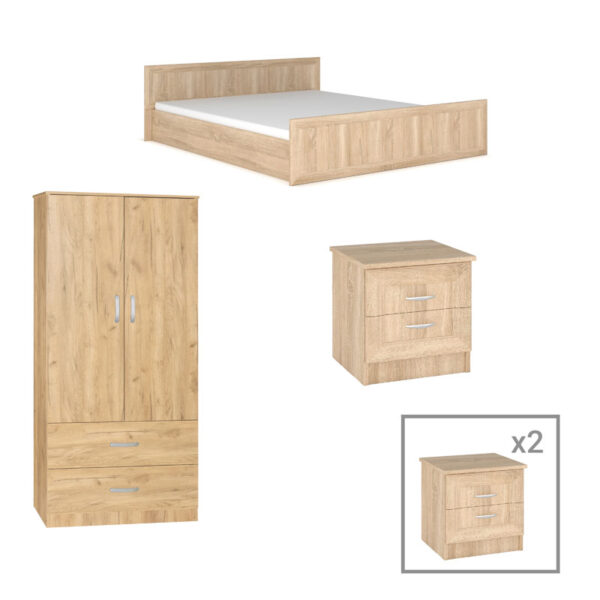 Student's bedroom set New Nap 3 pakoworld 4 pcs 200-000675