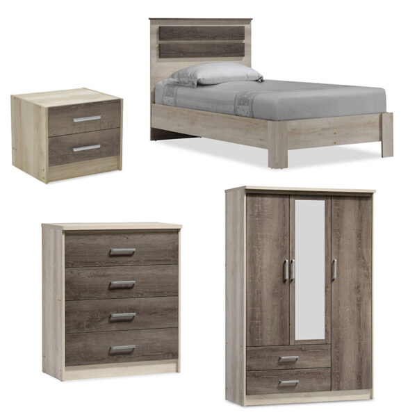 DreamCatcher 3 pakoworld student bedroom furniture package set of 4 pcs 200-000720