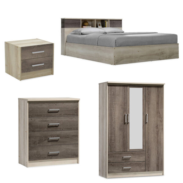 DreamCatcher 5 pakoworld student bedroom furniture package set of 4 pcs 200-000726