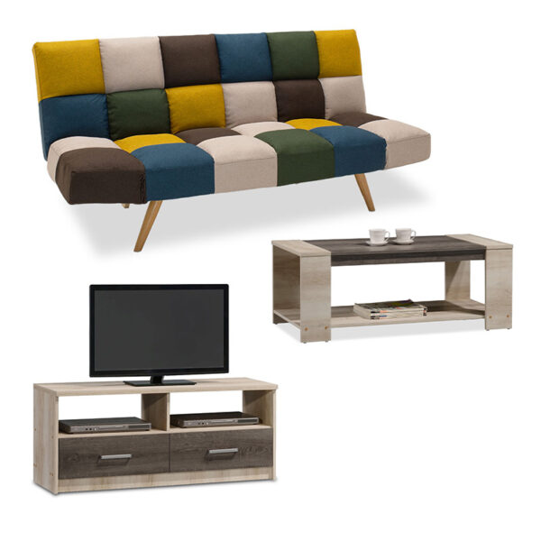Lounge 1 pakoworld student furniture package set of 3 pcs 200-000729