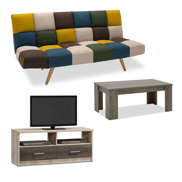 Lounge 3 pakoworld student furniture package set of 3 pcs 200-000731