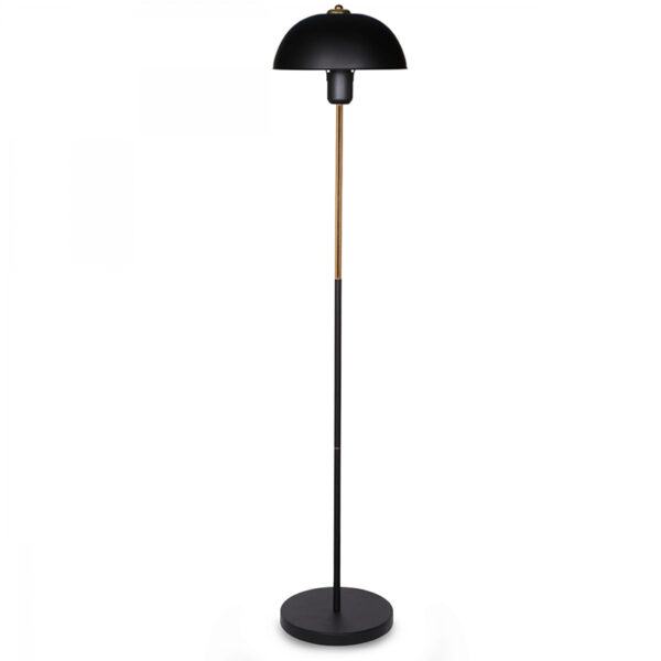 Floor lamp PWL-1061 pakoworld Å27 black-golden-walnut D23x140cm 202-000011
