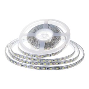 LED Ταινία 8W V-TAC Dimmable 24V 750lm/m 10mm Αδιάβροχη IP65 Ψυχρό Λευκό 6400K 10 Μέτρα - 212627