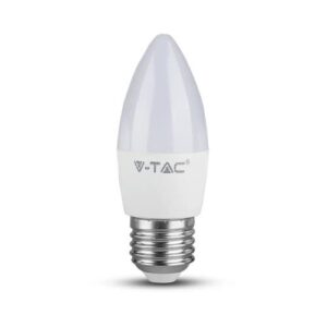 Λάμπα LED E27 Κερί SMD 4.5W φυσικό λευκό 4000K V-TAC 2143431
