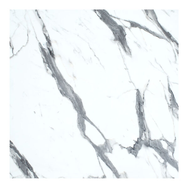 Table surface Melody pakoworld HPL white marble 70x70cm 215-000006