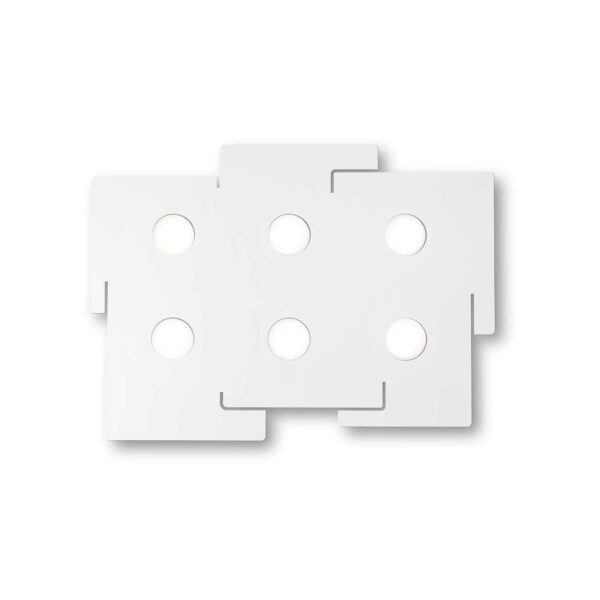 IDEAL LUX Φωτιστικό Οροφής TOTEM 6xGX53 Λευκού Χρώματος - 215785