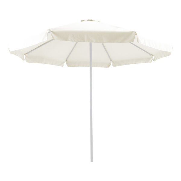 Professional umbrella Nagida pakoworld single piece aluminium D3m ecru 218-000006